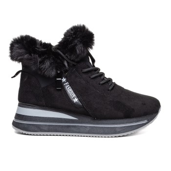 ДАМСКИ БОТИ 163483 BLACK