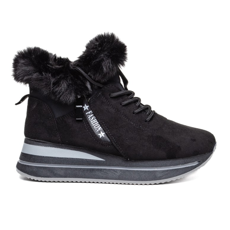 ДАМСКИ БОТИ 163483 BLACK