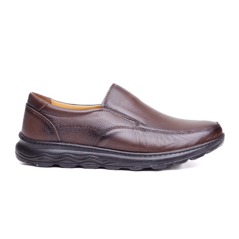 SHOES 670031 DK.BROWN MAN