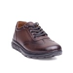 SHOES 670032 DK.BROWN MAN