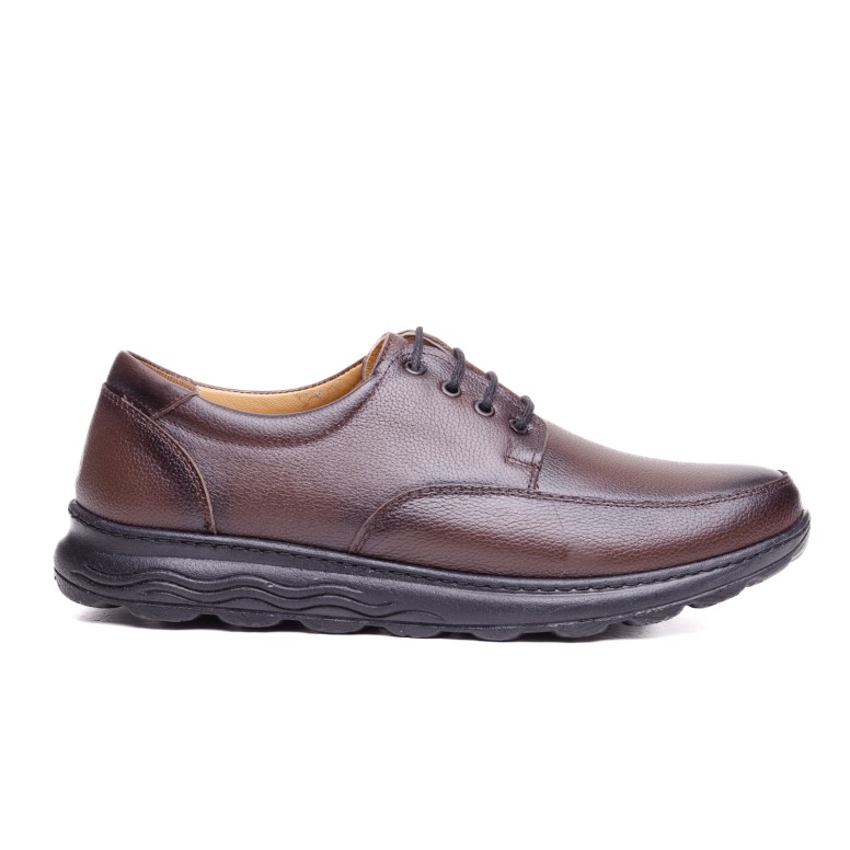 SHOES 670030 DK.BROWN MAN