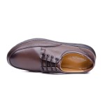 SHOES 670030 DK.BROWN MAN
