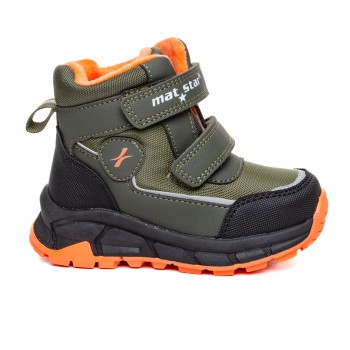 ДЕТСКИ БОТИ 026570 GREY/ORANGE №22/26