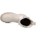 ДАМСКИ БОТИ 043192 BEIGE