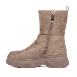 ДАМСКИ БОТИ 028890 BEIGE