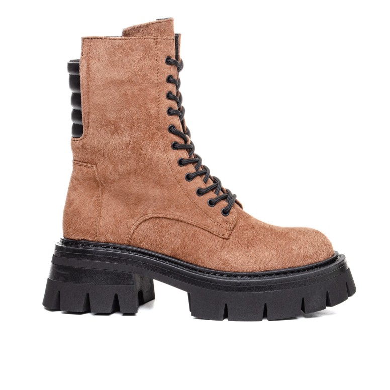 ДАМСКИ БОТИ 156378 BROWN