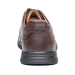 SHOES 188228 BROWN MAN
