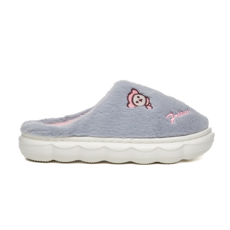 ДАМСКИ ПАНТОФИ 094470 GREY