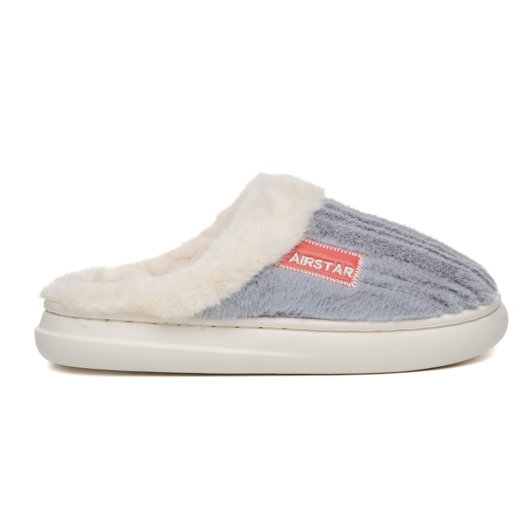 ДАМСКИ ПАНТОФИ 094471 GREY