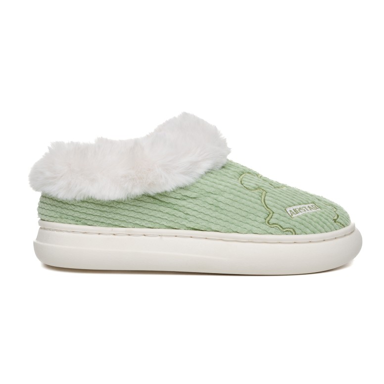 ДАМСКИ ПАНТОФИ 094474 GREEN