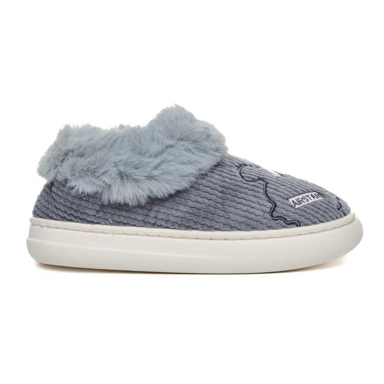 ДАМСКИ ПАНТОФИ 094474 GREY