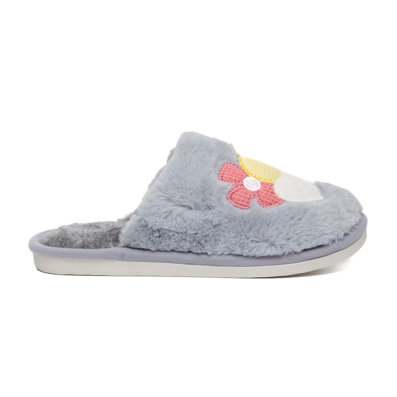 ДАМСКИ ПАНТОФИ 138499 GREY