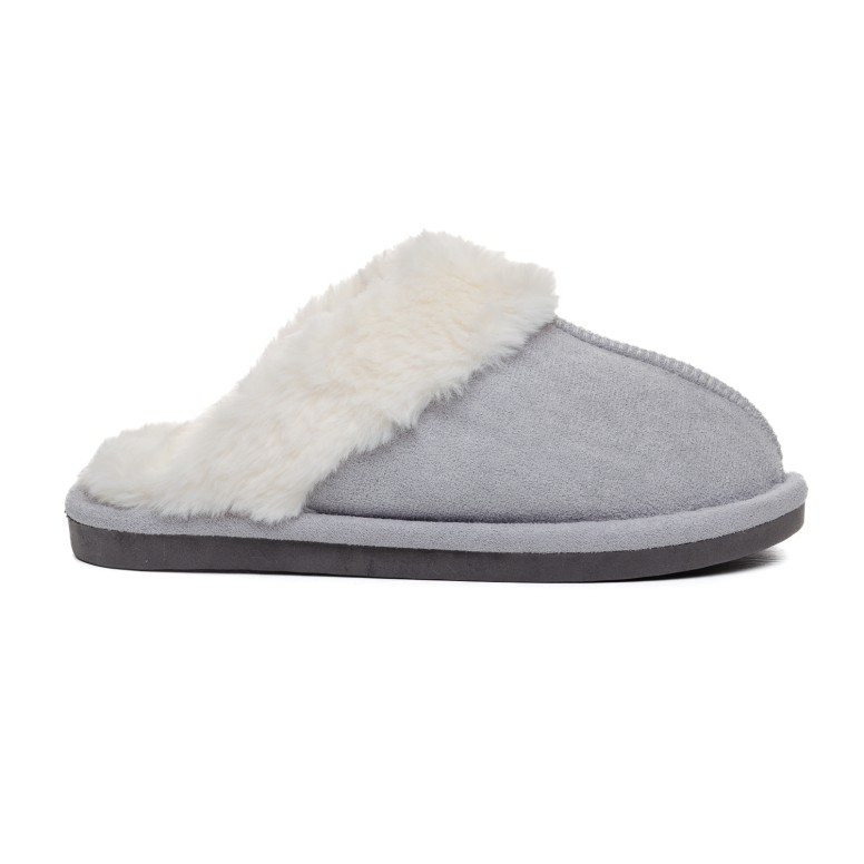ДАМСКИ ПАНТОФИ 138502 GREY