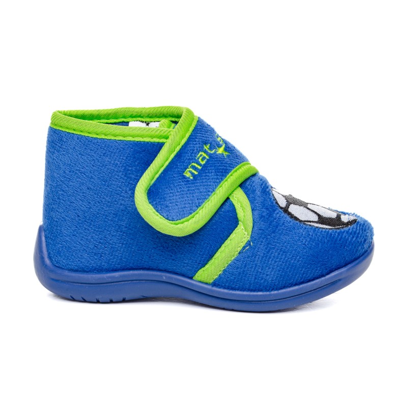 ДЕТСКИ ПАНТОФИ 138511 ROYAL/GREEN 24/28