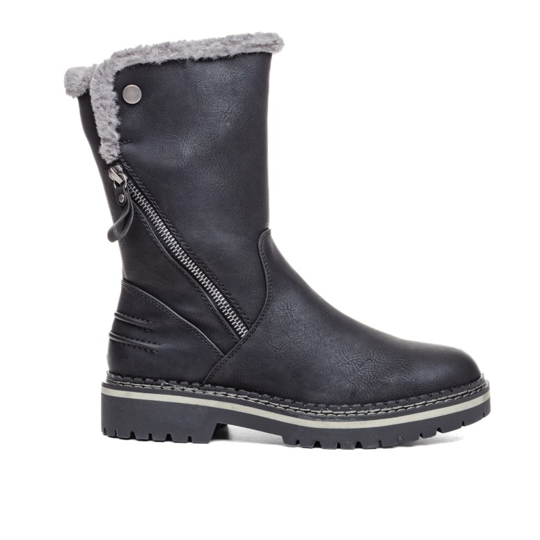 ДАМСКИ БОТИ 021242 BLACK
