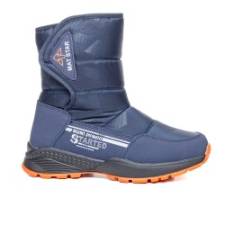 ДЕТСКИ БОТИ 026472 NAVY/ORANGE  32/37