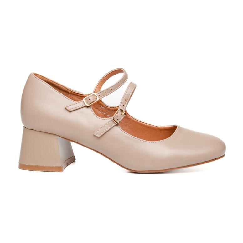 ДАМСКИ ОБУВКИ W587009 BEIGE