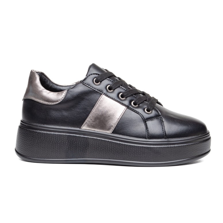 ДАМСКИ ОБУВКИ 193061 BLACK/SILVER