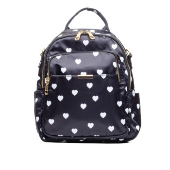 ДАМСКА РАНИЦА 560069 BLACK/HEARTS
