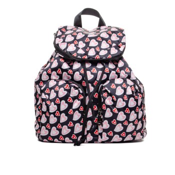 ДАМСКА РАНИЦА 560075 BLACK/RED