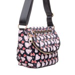 ДАМСКА ЧАНТА 560077 BLACK/HEARTS