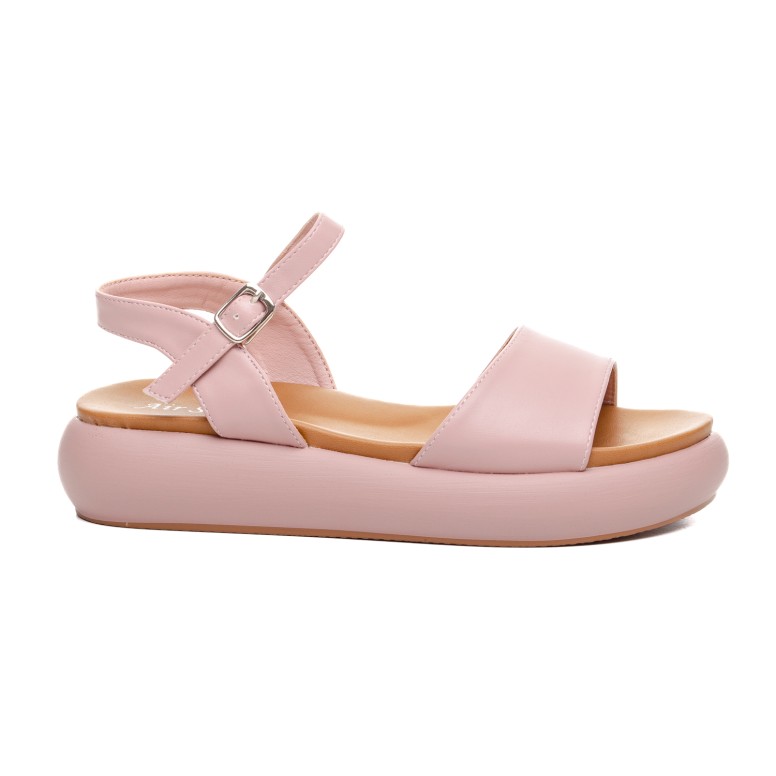 ДАМСКИ САНДАЛИ W037015 PINK ДАМСКИ САНДАЛИ W037015 PINK