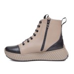 ДАМСКИ БОТИ 227120 BLACK/BEIGE