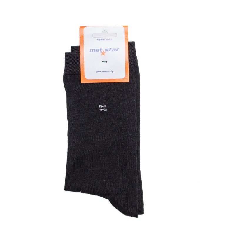 МЪЖКИ ЧОРАПИ 16-9578 BLACK 40/46 БАМБУК