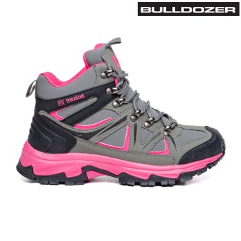 ДАМСКИ БОТИ BULL 20906 GREY/FUCHSIA