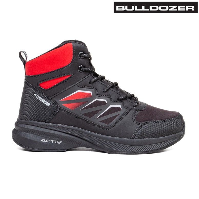 ДАМСКИ БОТИ BULL 20710 H BLACK/RED