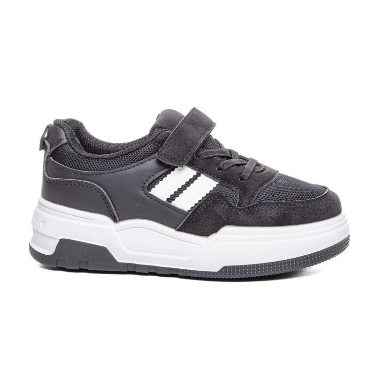 ДЕТСКИ МАРАТОНКИ 014322 BLACK/WHITE 31-36