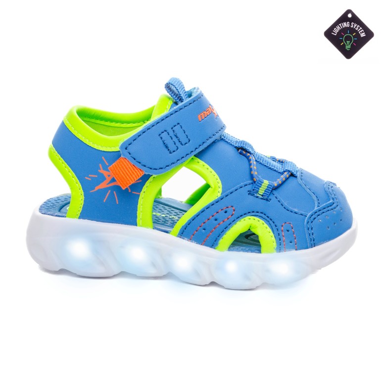 ДЕТСКИ САНДАЛИ 016572 BLUE 22-27