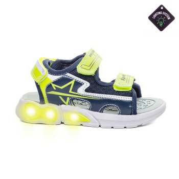 ДЕТСКИ САНДАЛИ 016573 NAVY/GREY 25-30