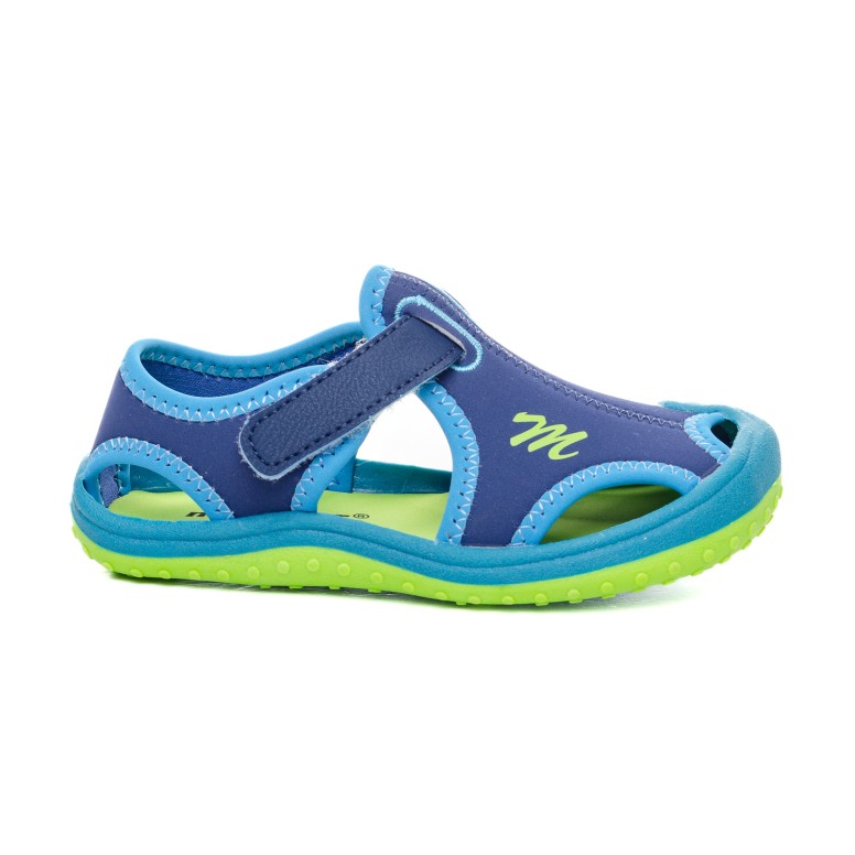 ДЕТСКИ САНДАЛИ 018474 NAVY/GREEN 25-28