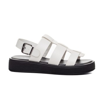 ДАМСКИ САНДАЛИ 021253 WHITE