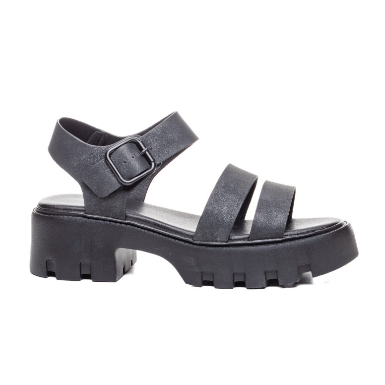 ДАМСКИ САНДАЛИ 021255 BLACK