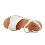 ДАМСКИ САНДАЛИ 021257 WHITE