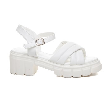 ДАМСКИ САНДАЛИ 508232 WHITE