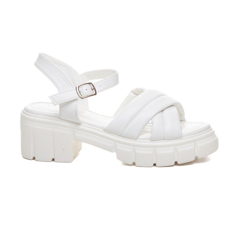 ДАМСКИ САНДАЛИ 508232 WHITE ДАМСКИ САНДАЛИ 508232 WHITE