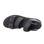 ДАМСКИ САНДАЛИ 138608 BLACK