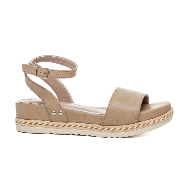 ДАМСКИ САНДАЛИ 150208 BEIGE ДАМСКИ САНДАЛИ 150208 BEIGE