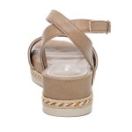 ДАМСКИ САНДАЛИ 150208 BEIGE ДАМСКИ САНДАЛИ 150208 BEIGE