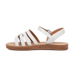 ДАМСКИ САНДАЛИ 150216 WHITE