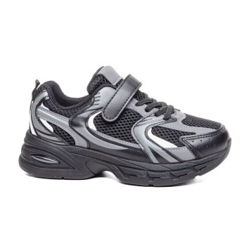ДЕТСКИ МАРАТОНКИ 210122 BLACK/GREY 32-35