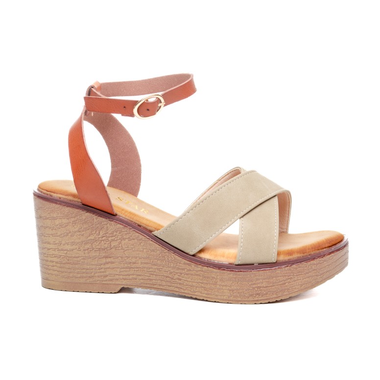 ДАМСКИ САНДАЛИ 521002 BEIGE