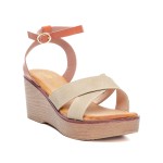 ДАМСКИ САНДАЛИ 521002 BEIGE