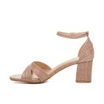 ДАМСКИ САНДАЛИ 525301 BROWN