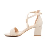 ДАМСКИ САНДАЛИ 525302 BEIGE