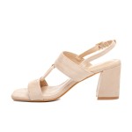 ДАМСКИ САНДАЛИ 525307 BEIGE