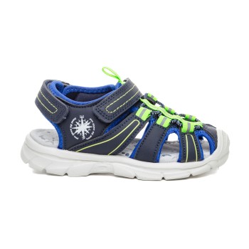 ДЕТСКИ САНДАЛИ 597004 NAVY/GREEN 27-31
